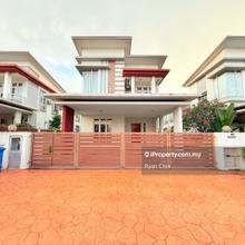Facing Open 14ft High Ceiling 2 Sty Bungalow Casa Idaman Setia Alam