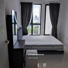 Fully furnish 608sf 1room1bath, move in condition