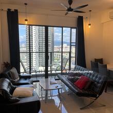 Trion @ KL 700sqft 2 R 2 B Near MRT Fully Furnished Unit For Rent
