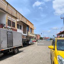 Double storey shop facing main road