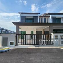 Freehold Big Size 2 Storey Corner New House Bertam Melaka for Sale 
