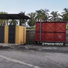 Jenjarom Bt 15 Kuala Langat Open Shed Detach Factory Beside Mainroad