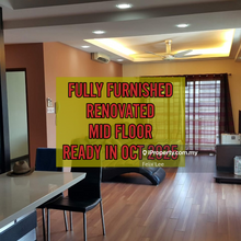 Fully Furnished / Renovated / Mid Floor / Ready in oct 2025