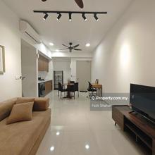 Quinn Residence Wangsa Maju walking to LRT Station for rent