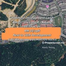 Bangi Development Land Freehold 