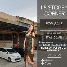 Taman Sri Ehsan @ Kepong 1.5 Storey Corner Factory For Sales