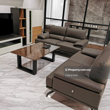 Fully furnished corner office