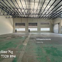 Kempas, Kempas Lama, Semi Detached Factory for Sale