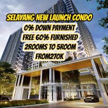 Selayang New Launch Condo Free Furnished Full Loan 