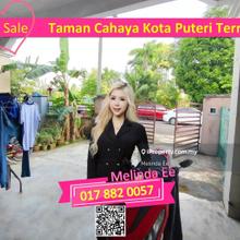 Masai Taman Cahaya Kota Puteri Nice Single Storey Terrace Unblock View