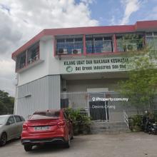 1.5 Storey Corner Lot Link Factory For Sale at Jalan Industri Usj 1 