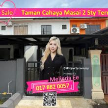 Pasir Gudang Taman Cahaya Masai Beautiful 2 Storey Medium Low Cost