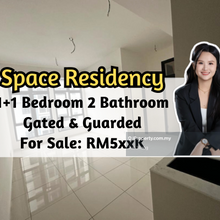 Space Residency, 1 plus 1 Bedroom 2 Bathroom, Gated Guarded