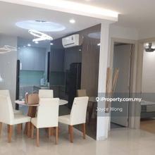 Condo Kuchai Lama, Partial-furnished unit kuchai lama, Gresidence rent