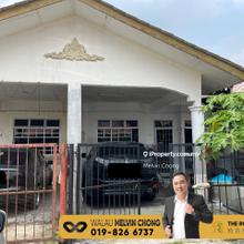 Single Storey Intermediate Terrace House At Taman Hillside Matang 