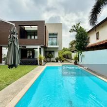 2-Storey Detached House with pool in guarded street Damansara Heights