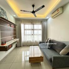 Fully Furnished D'aman Residence 900sf Puchong Taman Mas for rent
