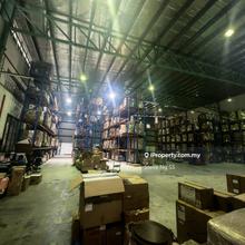 34,600 sf B/U - 3-Storey Warehouse c/w Office For Rent @ Balakong