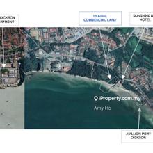 For Sale: 10 Acres Seafront Commercial Land, Port Dickson