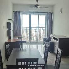 High Floor Fully Furnished 1000sf Unit at Georgetown