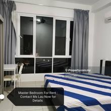 Master room with attached bathroom 