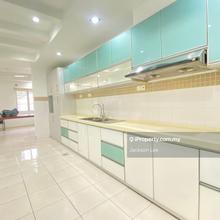 Setia Damai House For Rent Partly furnished Superlinked Double 