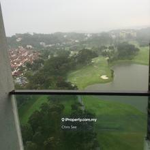 Golf view renovated unit extra 2 room with movable partly furnished  