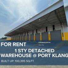 Port Klang Free Zone Detached Warehouse cum Office