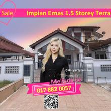 Skudai Impian Emas Renovated 1.5 Storey Terrace Endlot 4bed