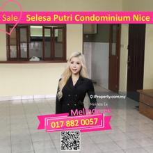 Skudai Selesa Puteri Condominium Nice Design 3bed Rm500 Can Buy
