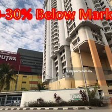 Below Market Value; High Floor Condominium End Unit @ Putra Court