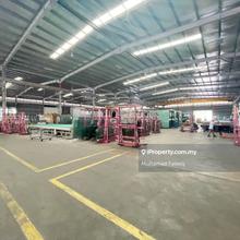 Detached factory, own substation, overhead crane ready