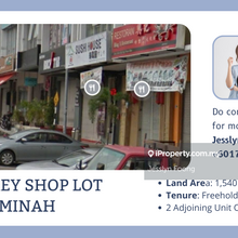 Jalan Pendekar Tun Aminah 3 Storey Shop (Intermediate)Lot For Rent