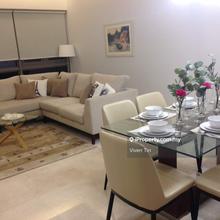 Private lift lobby fully furnished residence with Lake garden view