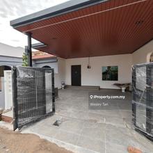 Ujong Pasir, Taman Sinn, New Single Storey Terrace For Sale