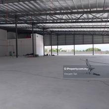 Brand new 2 storey semi detached factory with big park bay in nilai