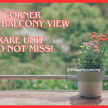 Cheap! Value buy! Bangsar Cosy home. Low density. Big Balcony. 