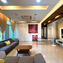 Fully Renovated Facing 2 Storey Zerolot Bungalow Setia Eco Park