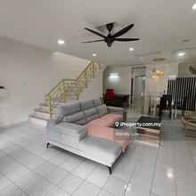 Double Storey House Bk5 Bandar Kinrara Semi furnish 22x75 Bukit Jalil