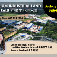 Seelong Senai 3acres Medium Industrial Land