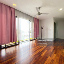 Partly Furnished Corner Lot in Villa Senja Fields Of Gold Rare Unit