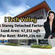 I Tech Valley, 1.5 Storey Detached Factory, Land Area: 47,512 sqft