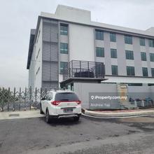 Freehold 3 Storey Semi D Warehouse With 4 Storey Office At Balakong