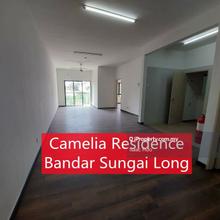 Camelia Residence Bandar Sungai Long 3r2b With Balcony, 2 Carpark