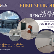 Freehold Newly Renovate 1 Sty Terrace House Bukit Serindit Bukit Piatu