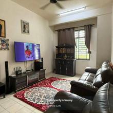 Indah Court Apartment, Bukit Indah, Ground floor, partial furnish, gng