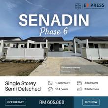 Single Storey Semi Detached at Senadin phase 6