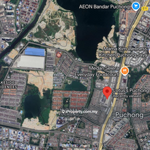 Puchong Industrial Land for Sale next to main road Behing Lotus 