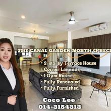 The Canal Garden North (Precint) @ Corner Lot 2-storey Terrace House
