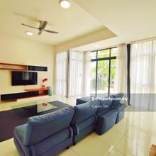 Furnished, nice 3sty link house, guarded, nice environment 